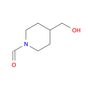 1-Piperidinecarboxaldehyde, 4-(hydroxymethyl)-