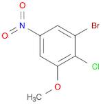 3-Bromo-2-chloro-5-nitroanisole