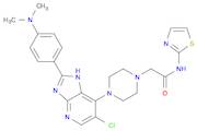 1-piperazineacetamide, 4-[6-chloro-2-[4-(dimethylamino)phenyl]-3H-imidazo[4,5-b]pyridin-7-yl]-N-...