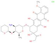 5,12-Naphthacenedione,10-[[3-amino-2,3,6-trideoxy-4-O-[(2R)-tetrahydro-2H-pyran-2-yl]-a-L-lyxo-hex…