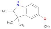 1H-Indole, 2,3-dihydro-5-methoxy-2,3,3-trimethyl-