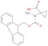 1-({[(9H-fluoren-9-yl)methoxy]carbonyl}(methyl)amino)cyclopropane-1-carboxylic acid