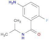 5-AMINO-2-FLUORO-N-ISOPROPYL-BENZAMIDE