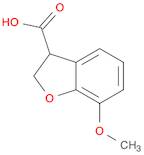 7-METHOXY-2,3-DIHYDRO-1-BENZOFURAN-3-CARBOXYLIC ACID