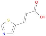 (2E)-3-(1,3-Thiazol-5-yl)prop-2-enoic acid