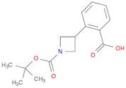 1-AZETIDINECARBOXYLIC ACID, 3-(2-CARBOXYPHENYL)-, 1-(1,1-DIMETHYLETHYL) E+