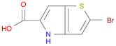 2-BROMO-4H-THIENO[3,2-B]PYRROLE-5-CARBOXYLIC ACID