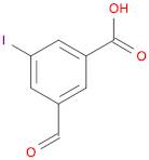 3-formyl-5-iodobenzoic acid