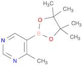 4-Methyl-5-(4,4,5,5-tetramethyl-1,3,2-dioxaborolan-2-yl)pyrimidine