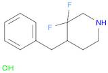 4-benzyl-3,3-difluoropiperidine hydrochloride