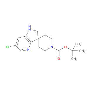 Spiro[piperidine-4,3'-[3H]pyrrolo[3,2-b]pyridine]-1-carboxylic acid,6'-chloro-1',2'-dihydro-, 1,1-…