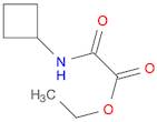 Acetic acid, 2-(cyclobutylamino)-2-oxo-, ethyl ester