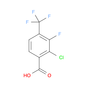 2-CHLORO-3-FLUORO-4-(TRIFLUOROMETHYL)BENZOIC ACID