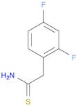 2-(2,4-difluorophenyl)ethanethioamide