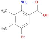 2-amino-5-bromo-3,4-dimethylbenzoic acid