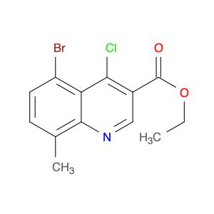 ethyl 5-bromo-4-chloro-8-methylquinoline-3-carboxylate
