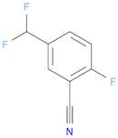 Benzonitrile, 5-5(difluoromethyl)-2-fluoro-