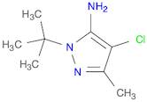 1-(tert-butyl)-4-chloro-3-methyl-1H-pyrazol-5-amine