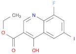 3-Quinolinecarboxylic acid, 8-fluoro-4-hydroxy-6-iodo-, ethyl ester