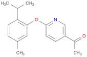 5-Acetyl-2-(2-isopropyl-5-methylphenoxy) pyridine