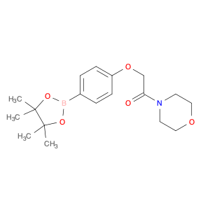 Morpholine,4-[[4-(4,4,5,5-tetramethyl-1,3,2-dioxaborolan-2-yl)phenoxy]acetyl]-