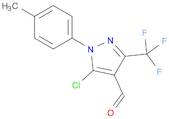5-chloro-1-(4-methylphenyl)-3-(trifluoromethyl)-1H-pyrazole-4-carbaldehyde