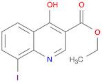 3-Quinolinecarboxylic acid, 4-hydroxy-8-iodo-,ethyl ester