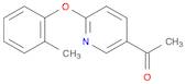 5-Acetyl-2-(2-methylphenoxy) pyridine