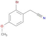 Benzeneacetonitrile, 2-bromo-4-methoxy-