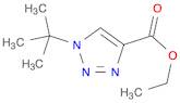 1H-1,2,3-Triazole-4-carboxylic acid, 1-(1,1-dimethylethyl)-, ethyl ester