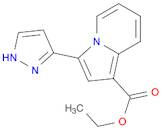 Ethyl 3-(1H-Pyrazol-3-Yl)Indolizine-1-Carboxylate