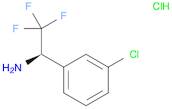 (R)-2,2,2-Trifluoro-1-(3-chloro-phenyl)-ethylamine hydrochloride