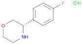 (3S)-3-(4-FLUOROPHENYL)MORPHOLINE HYDROCHLORIDE