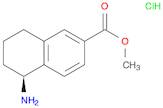 (S)-Methyl 5-Amino-5,6,7,8-Tetrahydronaphthalene-2-Carboxylate Hydrochloride