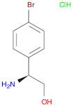 (2S)-2-amino-2-(4-bromophenyl)ethan-1-ol hydrochloride