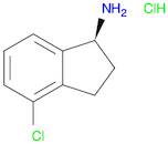 (1S)-4-CHLORO-2,3-DIHYDRO-1H-INDEN-1-AMINE HYDROCHLORIDE