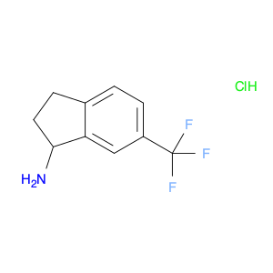 6-(Trifluoromethyl)-2,3-dihydro-1H-inden-1-aminehydrochloride