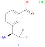 (S)-3-(1-Amino-2,2,2-trifluoroethyl)benzoic acid hydrochloride