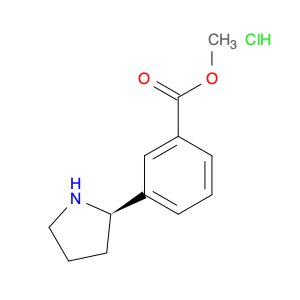 (R)-Methyl 3-(Pyrrolidin-2-Yl)Benzoate Hydrochloride