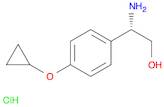 (S)-2-Amino-2-(4-cyclopropoxyphenyl)ethanol hydrochloride