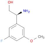 (S)-2-Amino-2-(3-fluoro-5-methoxyphenyl)ethanol