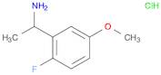 Benzenemethanamine, 2-fluoro-5-methoxy-α-methyl-, hydrochloride (1:1)