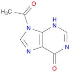 9-Acetyl-1,9-dihydro-6H-purin-6-one