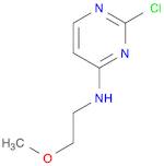 2-chloro-N-(2-methoxyethyl)pyrimidin-4-amine