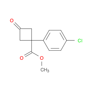 methyl 1-(4-chlorophenyl)-3-oxocyclobutane-1-carboxylate