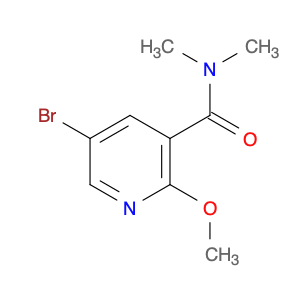 5-bromo-2-methoxy-N,N-dimethylpyridine-3-carboxamide