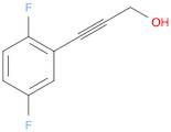 2-Propyn-1-ol, 3-(2,5-difluorophenyl)-