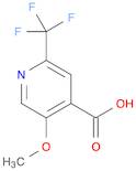 5-Methoxy-2-(trifluoromethyl)pyridine-4-carboxylic acid