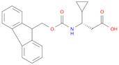 (S)-3-CYCLOPROPYL-3-(9H-FLUOREN-9-YLMETHOXYCARBONYLAMINO)-PROPIONIC ACID