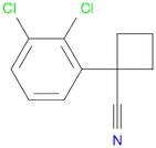 1-(2,3-dichlorophenyl)cyclobutanecarbonitrile